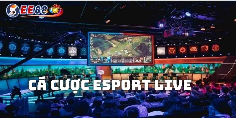 Cá cược esport live được triển khai từ các trò thể thao điện tử